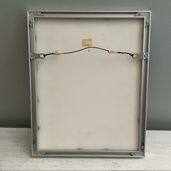 Artisan Signed Framed Bubble Bath Girl in Shell Artwork - Picture 7 of 14